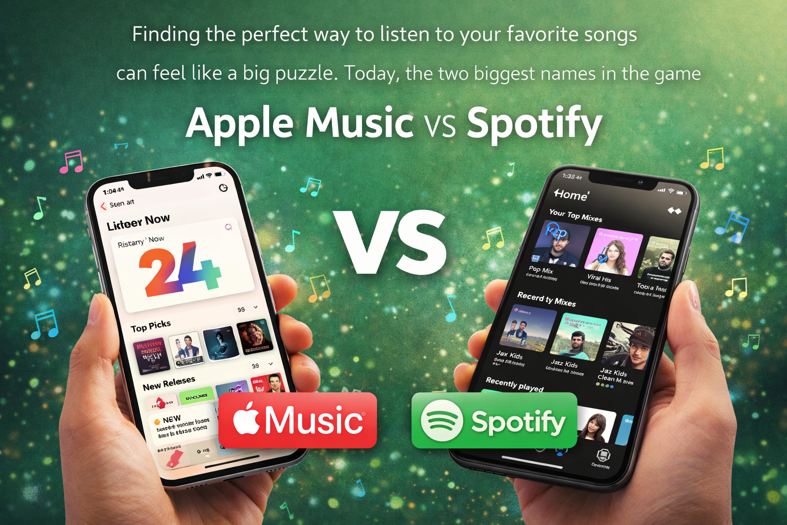 Apple Music vs Spotify