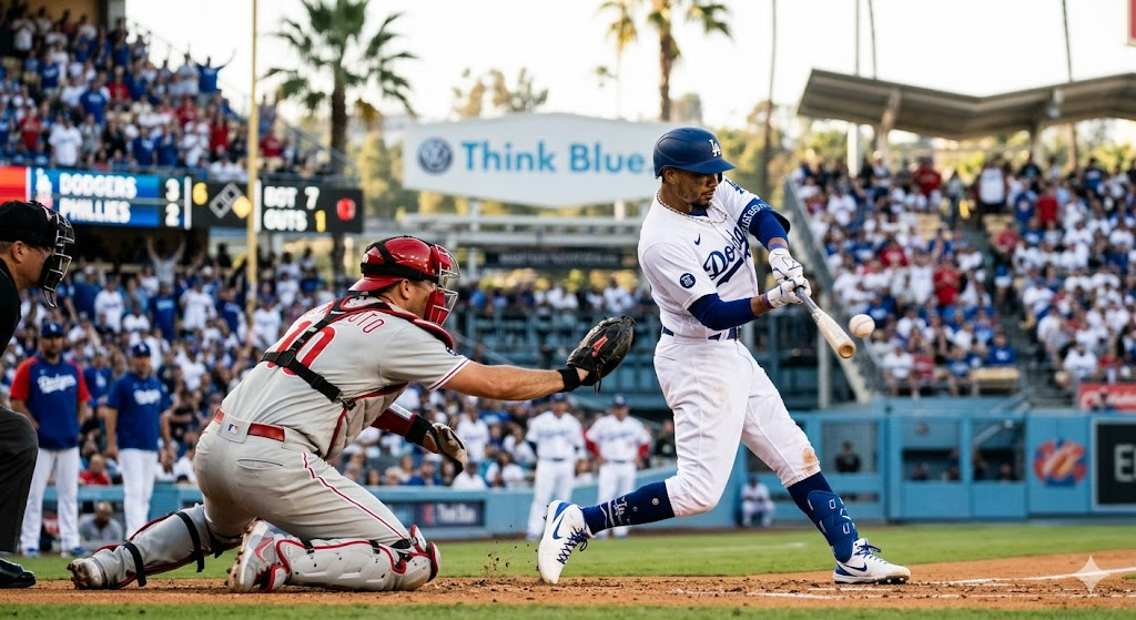 Dodgers vs Phillies Match Player Stats